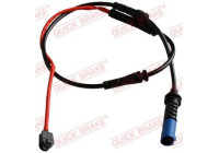 Warning contact, brake lining/pad wear