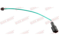 Warning contact, brake lining/pad wear