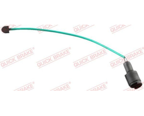Warning contact, brake lining/pad wear