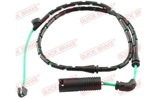 Warning contact, brake lining/pad wear