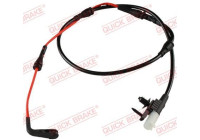 Warning contact, brake lining/pad wear