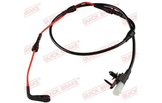 Warning contact, brake lining/pad wear