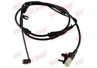 Warning contact, brake lining/pad wear