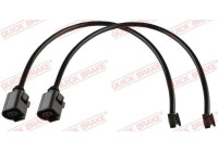 Warning contact, brake lining/pad wear