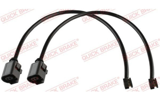 Warning contact, brake lining/pad wear