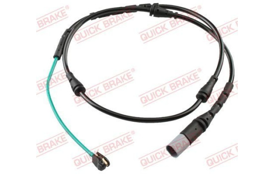Warning contact, brake lining/pad wear