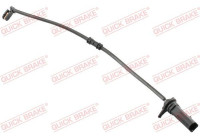 Warning contact, brake lining/pad wear