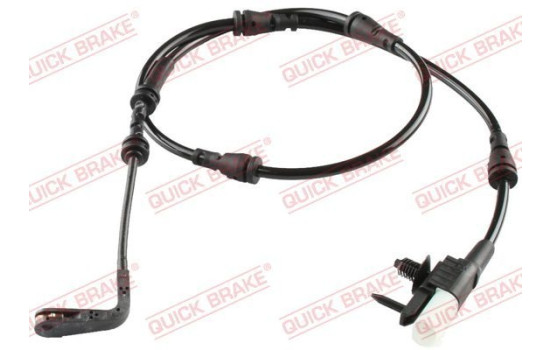 Warning contact, brake lining/pad wear