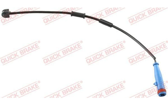 Warning contact, brake lining/pad wear
