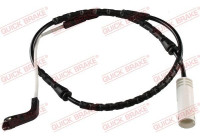 Warning contact, brake lining/pad wear