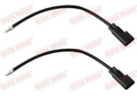 Warning contact, brake lining/pad wear