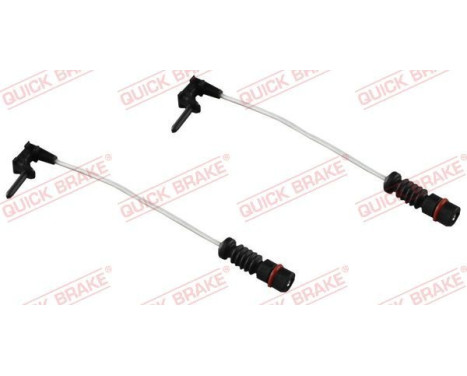 Warning contact, brake lining/pad wear