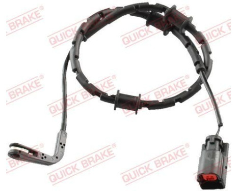 Warning contact, brake lining/pad wear