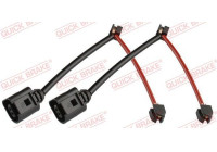 Warning contact, brake lining/pad wear