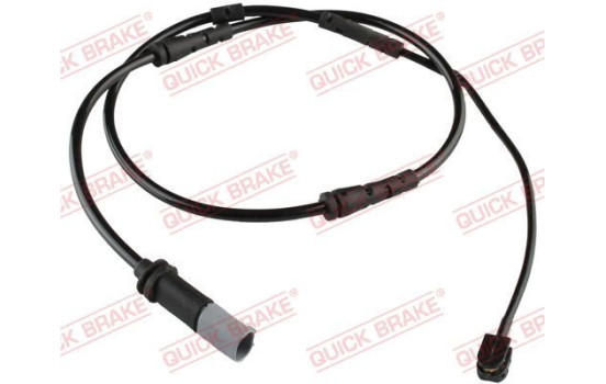 Warning contact, brake lining/pad wear