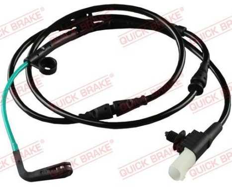 Warning contact, brake lining/pad wear