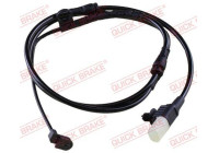 Warning contact, brake lining/pad wear