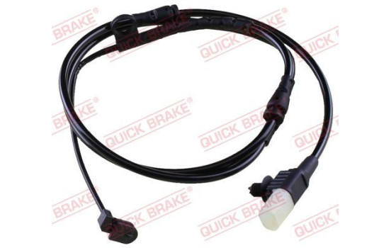 Warning contact, brake lining/pad wear