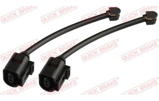 Warning contact, brake lining/pad wear