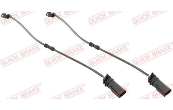 Warning contact, brake lining/pad wear