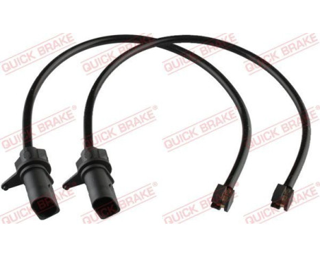 Warning contact, brake lining/pad wear