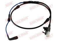Warning contact, brake lining/pad wear