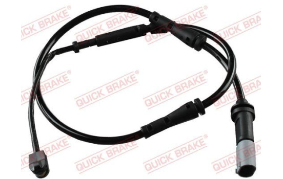 Warning contact, brake lining/pad wear