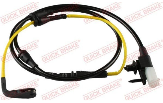 Warning contact, brake lining/pad wear