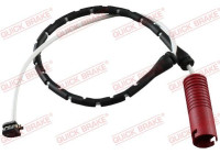 Warning contact, brake lining/pad wear