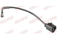 Warning contact, brake lining/pad wear