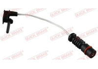 Warning contact, brake lining/pad wear