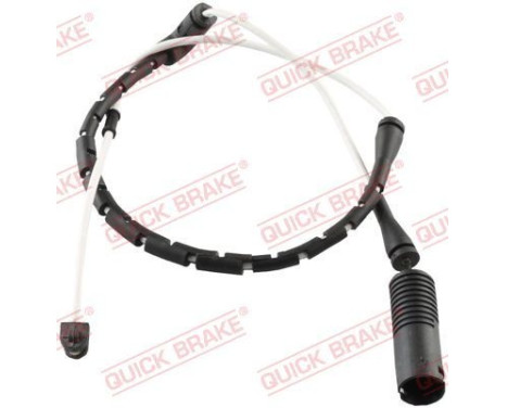 Warning contact, brake lining/pad wear