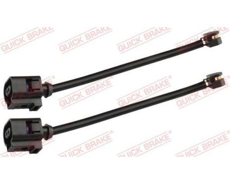 Warning contact, brake lining/pad wear