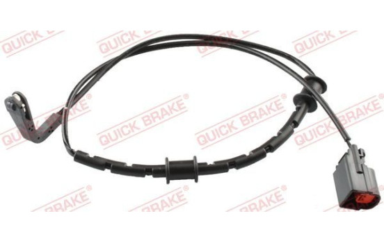 Warning contact, brake lining/pad wear