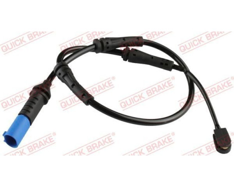 Warning contact, brake lining/pad wear