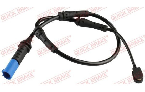 Warning contact, brake lining/pad wear