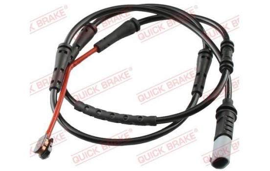 Warning contact, brake lining/pad wear