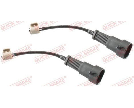 Warning contact, brake lining/pad wear