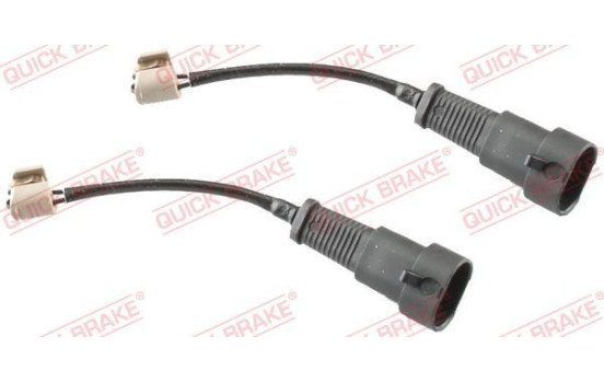 Warning contact, brake lining/pad wear