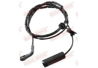 Warning contact, brake lining/pad wear