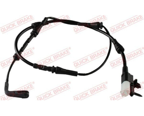 Warning contact, brake lining/pad wear
