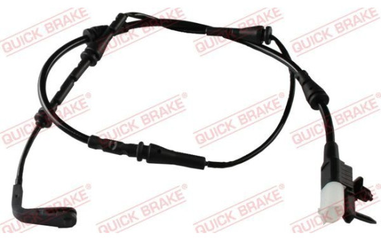 Warning contact, brake lining/pad wear