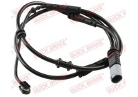 Warning contact, brake lining/pad wear
