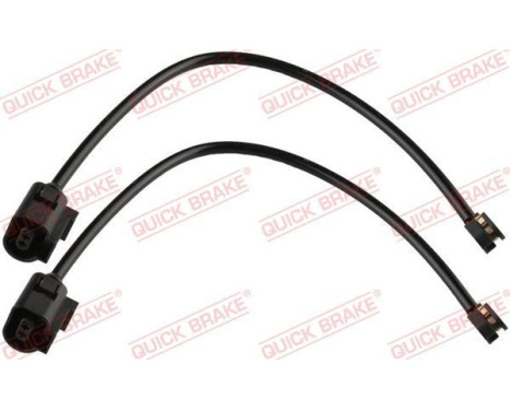 Warning contact, brake lining/pad wear
