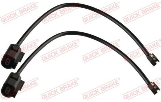 Warning contact, brake lining/pad wear