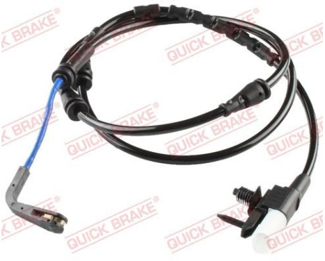 Warning contact, brake lining/pad wear