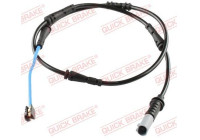 Warning contact, brake lining/pad wear