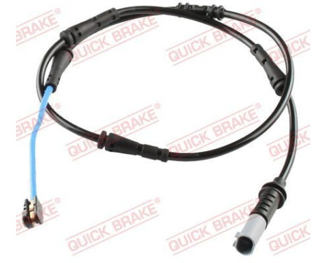 Warning contact, brake lining/pad wear