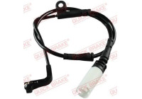 Warning contact, brake lining/pad wear