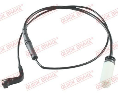 Warning contact, brake lining/pad wear